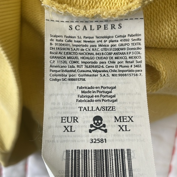 SCALPERS Sweatshirt made of 100% BCI cotton. RegularSZ  XL - Picture 12 of 15